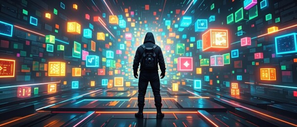 数字空间中的神秘人物