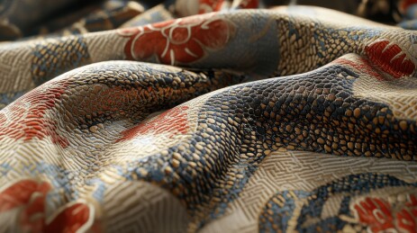 精美复古面料质感