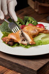 健康减脂鸡肉餐