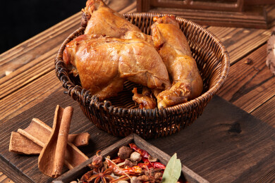 低脂无皮鸡腿肉