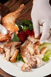 健康减脂鸡肉餐