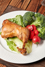 健康减脂鸡肉餐