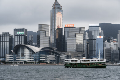 香港维多利亚港风光