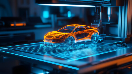 3D打印汽车模型