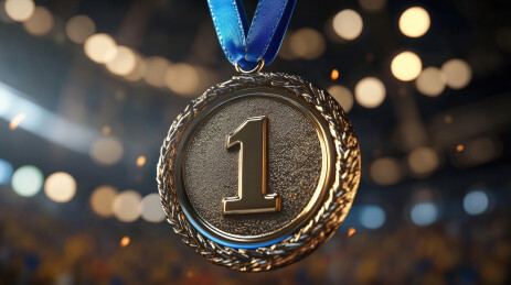 第一名金牌奖牌