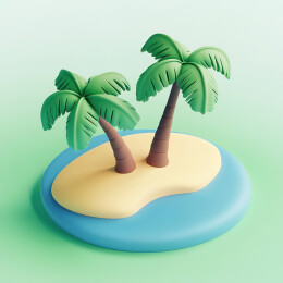 绿色背景下的绿色花朵