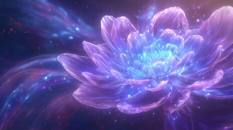 抽象花朵背景的全帧拍摄
