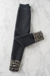 加绒加厚儿童打底保暖羊毛裤