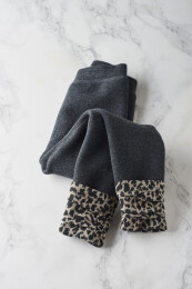 加绒加厚儿童打底保暖羊毛裤