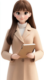 精致卡通女孩形象