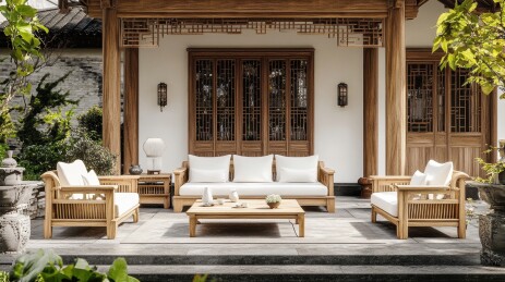 中式庭院休闲空间设计