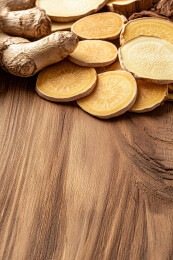 干姜片和新鲜姜块