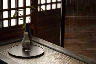 中国传统：白酒静物