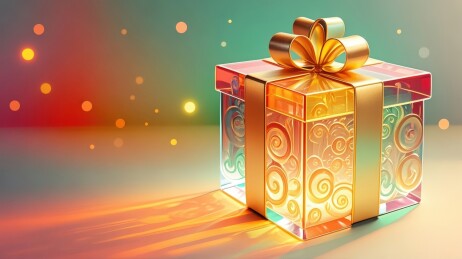 梦幻般的礼物盒子