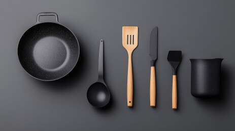 现代厨房用具套装