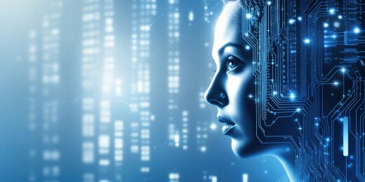 未来科技与人类面孔的融合