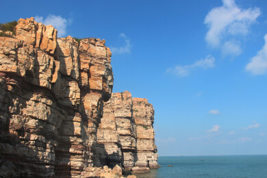 长岛大黑山岛风光