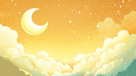 星空与月亮