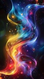 五彩斑斓的星云