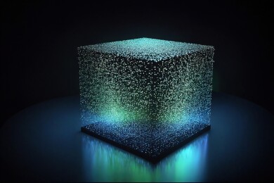 发光立方体主题