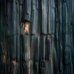 焦黑的木头纹理