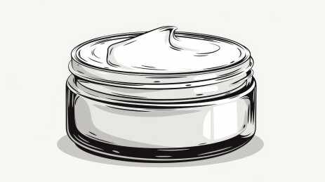 滋润保湿面霜特写