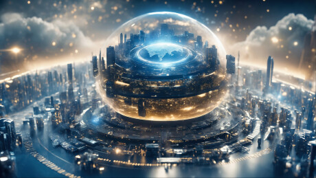 未来城市之眼主题