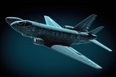 三维飞机模型主题