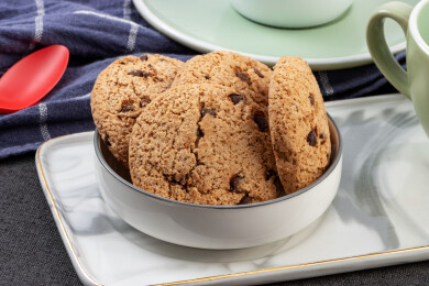 无糖巧克力曲奇饼干