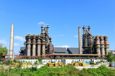 杭钢公园炼钢设备