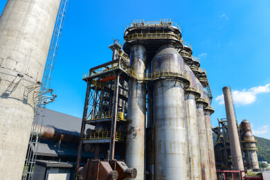 杭钢公园炼钢设备