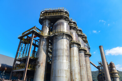 杭钢公园炼钢设备