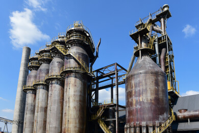 杭钢公园炼钢设备