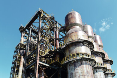 杭钢公园炼钢设备