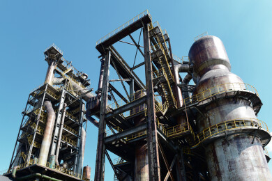 杭钢公园炼钢设备