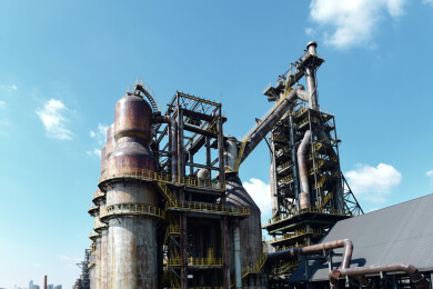 杭钢公园炼钢设备