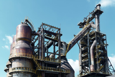 杭钢公园炼钢设备