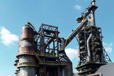 杭钢公园炼钢设备