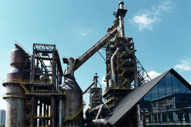 杭钢公园炼钢设备