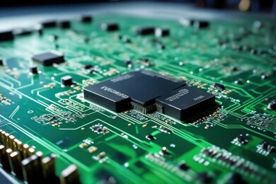 电路板特写主题