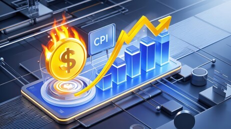 CPI上涨,美元贬值