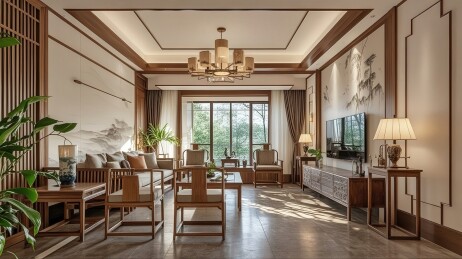 新中式风格客厅