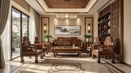 新中式风格客厅