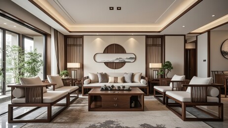 新中式风格客厅