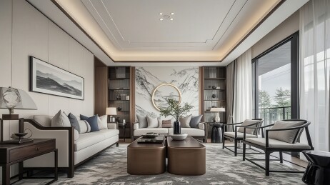 新中式风格客厅