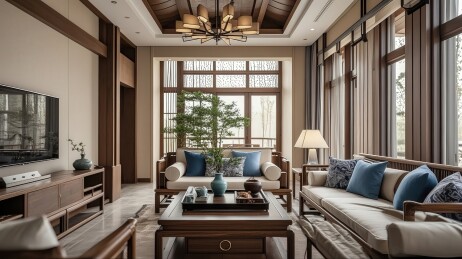 新中式风格客厅