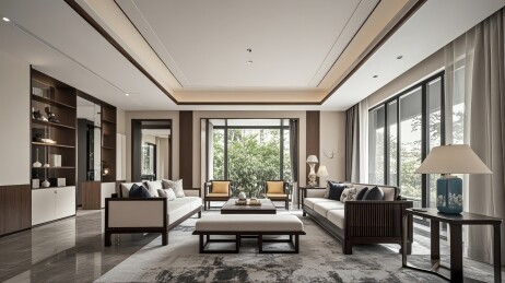 新中式风格客厅