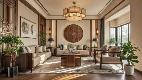 新中式风格客厅