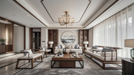 新中式风格客厅