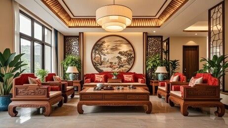 新中式风格客厅